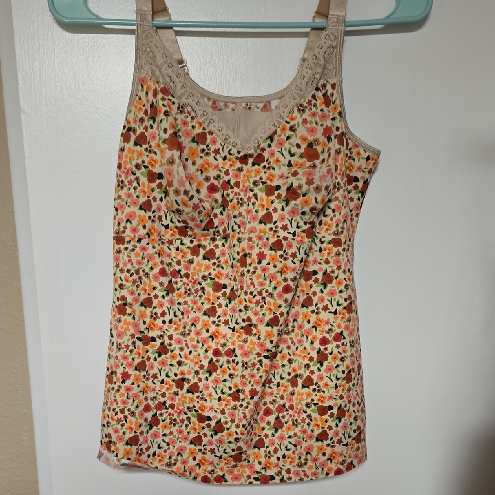 Ruby Ribbon Heritage Lace Cami
